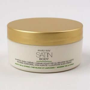 Mary Kay Satin Body Cream Whipped Shea Crème - White Tea and Citrus 114g